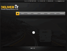 Tablet Screenshot of deliver-it.com
